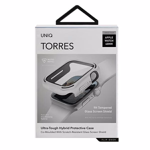 Uniq Torres apvalks Apple Watch 40mm balts