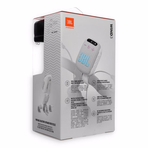 Bezvadu skaļrunis JBL Wind 3 ar stūres turētāju pelēks