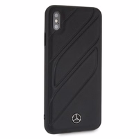 Mercedes New Organic I viedtālruņa apvalks iPhone XS Max - melns