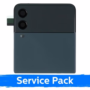 LCD displejs saderīgs ar Samsung F711 Z Flip3 (OUTER) ar rāmi / Zaļš / (Service Pack)