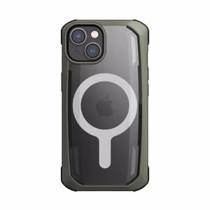Raptic X-Doria Drošības apvalks iPhone 14 ar Magnētisko bruņu pārklājumu zaļš