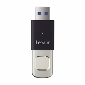 Lexar Fingerprint F35pro USB 3.2 128GB zibatmiņa