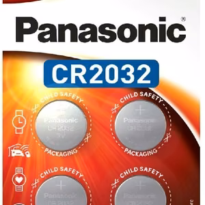 Litija baterijas PANASONIC 3V CR2032 (4gab)