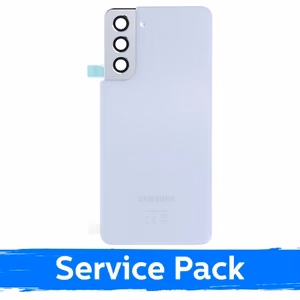 Aizmugurējais vāks saderīgs ar Samsung G991 S21 / Phantom White / (Service Pack)