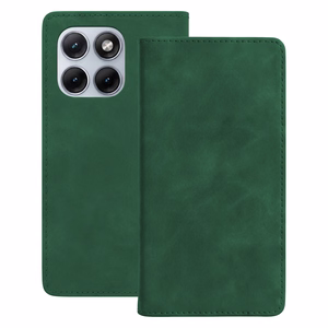 Smart Suede maciņš priekš Motorola Edge 70 Fusion, zaļš