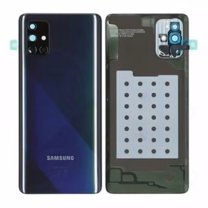 Aizmugurējais vāks Samsung A715 A71 2020 Prism Crush Black oriģināls (lietots Grade B)