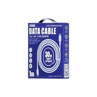 USB kabelis Remax RC-C021 USB-C uz USB-C 30W 2.0m, balts