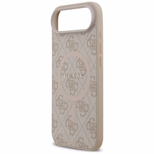 Guess 4G Ring Classic Logo MagSafe futrālis iPhone 17 Air - Rozā krāsā