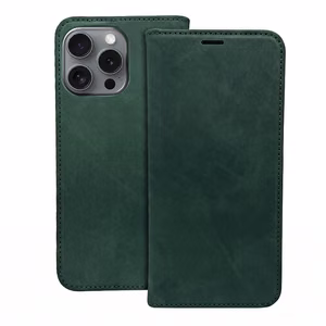 Smart Suede maciņš Honor 600 / Honor 600 Pro, zaļš