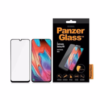 PanzerGlass E2E Regulārais rūdītais stikls Samsung Galaxy A41 - ar melnu rāmi