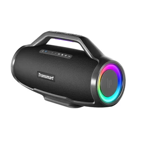 Tronsmart Bang Max 130W portatīvais Bluetooth 5.3 IPX6 ballīšu skaļrunis - melns