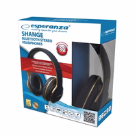 Esperanza EH220 Bluetooth headphones Headband, melns