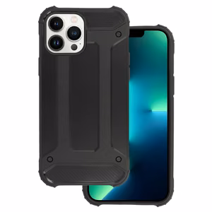 Armor Carbon viedtālruņa apvalks Iphone 13 Pro Max melns