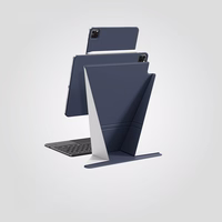 AmazingThing Matte Pro Mag Folio apvalks ar statīvu iPad Air M3 11" - Zils