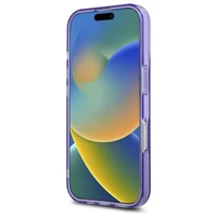 Guess IML Ziedu Vainags Magnētiskais viedtālruņa apvalks iPhone 16 - violeta