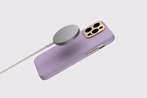 Moshi Napa vāciņš ierīcei iPhone 14 Plus, saderīgs ar MagSafe, no vegānās ādas, “Juniper Green” krāsā