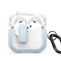 DUX DUCIS PECP - TPU+PC aizsargapvalks AirPods 4 balts zils