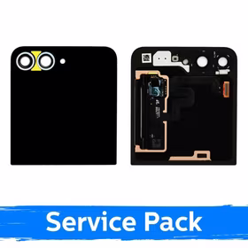 LCD displejs saderīgs ar Samsung F741 Z Flip6 (OUTER) ar rāmi / Zils / (Service Pack)