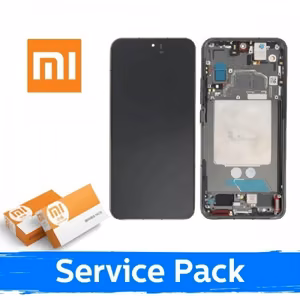 LCD displejs piemērots Xiaomi 13 ar rāmi / Flora Green / (Service Pack)