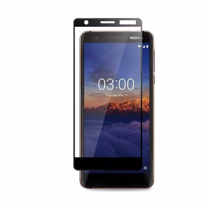Crong 7D Nano Flexible Glass 9H hibrīdstikls ekrānam Nokia 3.1