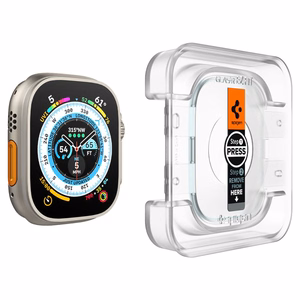 Spigen Glas.tR EZ Fit temperatēts stikls Apple Watch Ultra / Ultra 2 (49 mm) - 2 gab