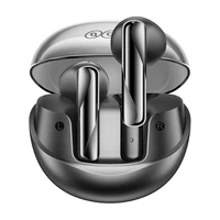 TWS QCY AilyBuds Clear T32 austiņas (melnas)