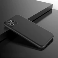 Mīksts apvalks Samsung Galaxy A34 5G plāns silikona pārklājums melns