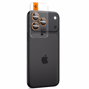 Spigen Optik Pro kameras stikls iPhone 16 Pro / Max / 17 Pro / Max oranžs