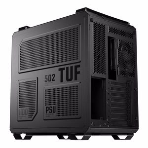 ASUS TUF Gaming GT502 Horizon datora korpuss MidiTower caurspīdīgs panelis ATX melns