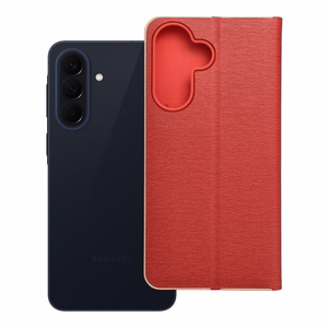 LUNA Book Gold priekš SAMSUNG A57 5G sarkans