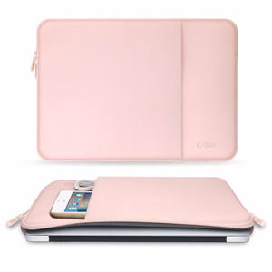 Tech-Protect neoprēna klēpjdatora vāciņš 13" - rozā