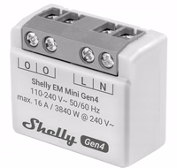 Miernik enerģijas Shelly EM Mini Gen4 WiFi/Matter