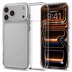 Spigen Ultra Hybrid viedtālruņa apvalks iPhone 17 Pro - Caurspīdīgs