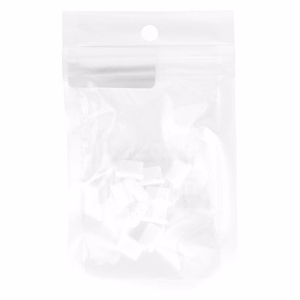 Silikona putekļu aizbāzis Type-C balts - 10 gab.