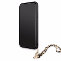 Guess Saffiano Chain viedtālruņa apvalks iPhone 11 6.1" / Xr - Melns
