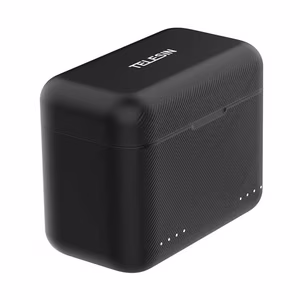TELESIN 2 slotu lādētājs + karšu glabātuve Insta360 X4 kamerai