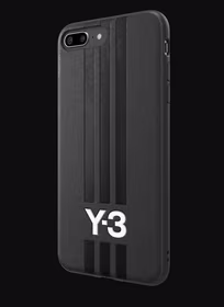 Maciņš ADIDAS Y-3 Formēts LEATHER IPHONE 6 PLUS / 7 PLUS / 8 PLUS melns