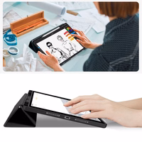TechProtect SmartCase Pen macins priekš Lenovo Idea Tab Plus 12.1 TB-361 - Melns