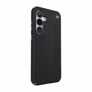 Speck Presidio2 Grip Magnet vāciņš ierīcei Samsung Galaxy S25+ / S24+, melns / slānekļa pelēks