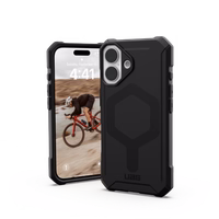 UAG Essential Armor MagSafe viedtālruņa apvalks iPhone 16 - melns