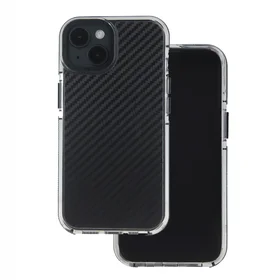 Acrylic Carbon case for iPhone 16e / 17e black