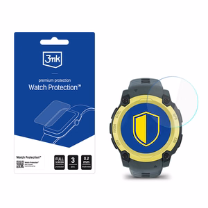 3mk Watch Protection FlexibleGlass – viedpulksteņa ekrāna aizsargs modelim Garmin Instinct E 40mm