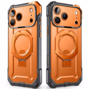 Supcase UB Grip Mag MagSafe vāciņš iPhone 18 Pro / 17 Pro – oranžs