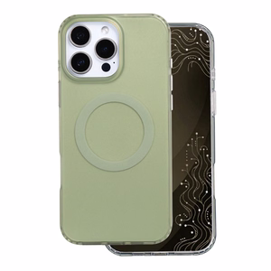 Tecto Shield Mistiq Mag vāciņš iPhone 16 Pro Max 6,9", olīvkrāsas
