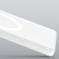 Benks magnētiskais Lucid Armor viedtālruņa apvalks (0045) Samsung Galaxy S25 Plus Ultra, balts