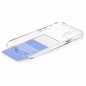 Spigen Crystal Slot viedtālruņa apvalks iPhone 15 Plus - caurspīdīgs