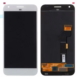 LCD ekrāns Google Pixel XL ar skārienjūtīgo ekrānu balts oriģināls (service pack)