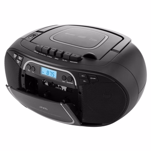 JVC RC-E451B pārnēsājams CD atskaņotājs, melns