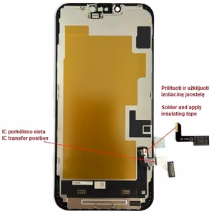 LTPO Soft OLED ekrāns iPhone 14 Plus, 60 Hz