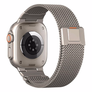 TECH-PROTECT MILANO VANGUARD APPLE WATCH 8 / 9 / 10 / 10 / 11 / SE / ULTRA (44 / 45 / 46 / 49 MM) TITĀNA KRĀSĀ